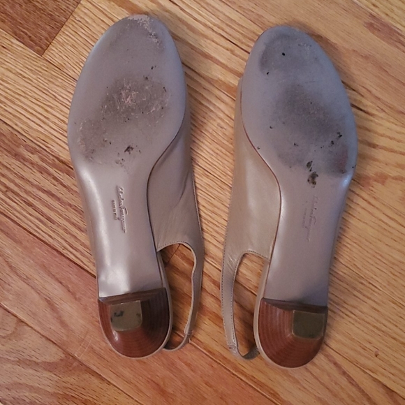 Salvatore Ferragamo Sling Back Sandals - Picture 3 of 10
